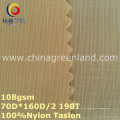 Taslon 100% tela de teñido de nylon para prendas textiles (GLLML253)